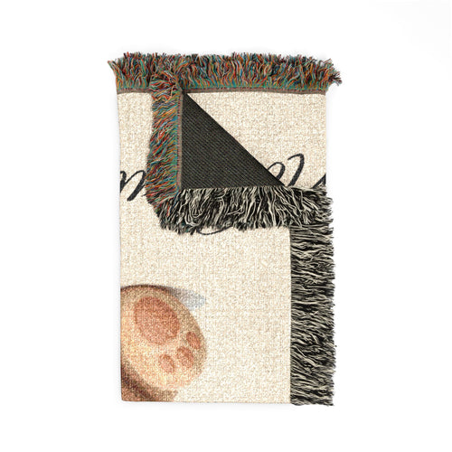 Chubby Baby Bunny Woven Blanket